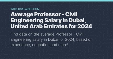 The estimated total pay for a Assistant <b>Professor</b> at Canadian University <b>Dubai</b> is AED 31,500 per month. . Professor uae salary